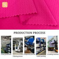 Tissu respirant à séchage rapide en maille œil-de-perdrix, couleur personnalisée, directement des fabricants