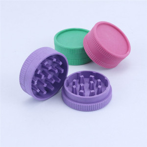 Eco-friendly Biodegradable Herb Grinder 2 Parts 55*24mm <b>Degradable</b> Material Tobacco Grinder Smoker Smoking Accessories - Product Image 1