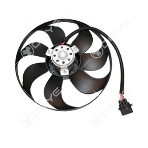พัดลมระบายความร้อนหม้อน้ำรถยนต์ 1J0959455B 6E0959455A มอเตอร์ 12v DC สำหรับ AUDI A3 VW POLO/GOLF/LUPO/JETTA/BORA/DERBY/FOX - Product Image 3