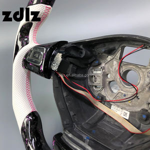 Pour Volkswagen VW <span class=keywords><strong>Golf</strong></span> <span class=keywords><strong>6</strong></span> MK6 MK7 <span class=keywords><strong>GTI</strong></span> Jetta Passat CC volant en Fiber de carbone forgé à LED personnalisé - Product Image 4