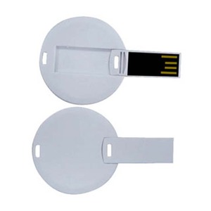 Thẻ Tín Dụng Hình Tròn Thẻ Hình Đồng Xu Usb Flash Drive - Product Image 1