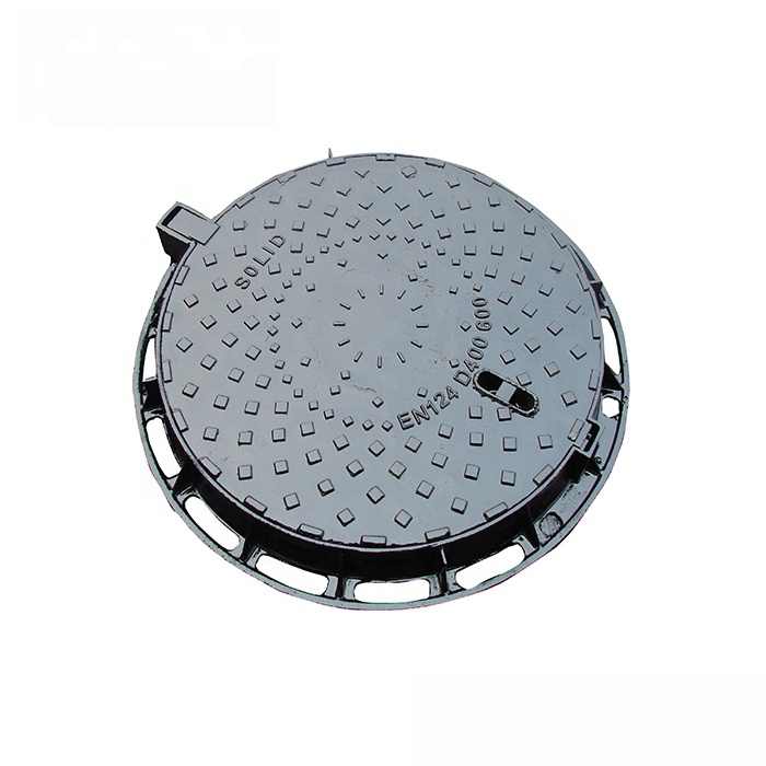 Road Facilities Used Application Heavy Duty Casting Ductile Iron Square Manhole Cover with Frame EN124 Class D400