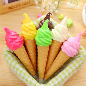 Niedliche Kawaii Eiscreme geformte Plastik kugelschreiber für Kinder - Product Image 6