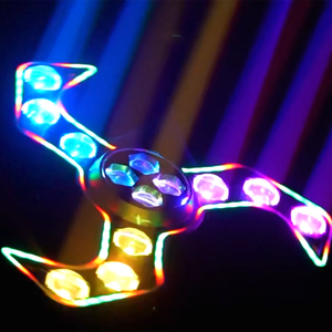 Nhỏ Cyclone RGB LED di chuyển đầu <span class=keywords><strong>laser</strong></span> Đèn sân khấu UV phát ra với DMX512 điều khiển Nhôm Cơ thể đèn - Product Image 5