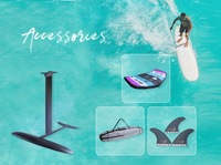 Ensemble de foil en fibre de carbone d'usine OEM pour le paddleboard, le kitesurf et le windsurf - Débutant professionnel