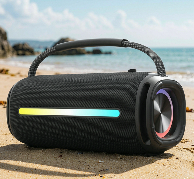 High Bass Music Sound 20W Powered RGB Wireless Portable Bluetooths Speakers Smart Speakers