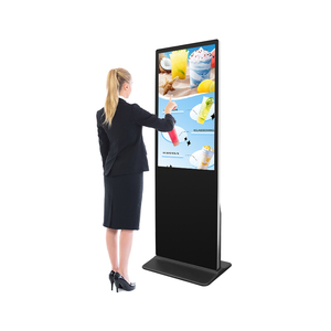 Indoor Lcd Touch <b>Screen</b> Advertising Digital Signage Floor Stand Display Lcd Display Kisok 55inch Digital Signage Floor Stand - Product Image 1