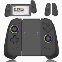 Controlador de Joystick para PC Inalámbrico BT con Motor de Vibración, Botón Turbo, Giroscopio de Seis Ejes, Volante de Juego para Teléfono