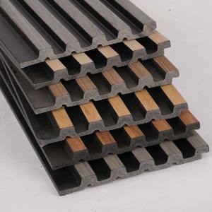 Panel <span class=keywords><strong>de</strong></span> Rejilla Decorativa para Pared PS, Panel <span class=keywords><strong>de</strong></span> <span class=keywords><strong>Listones</strong></span> Ligero e Impermeable, Revestimiento <span class=keywords><strong>de</strong></span> Pared y Techo Interior, Longitud Personalizada - Product Image 6