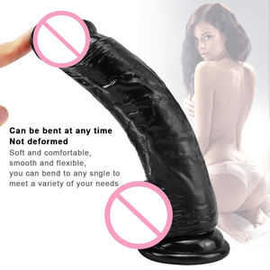 Juguete de Masturbación Pene de Simulación de PVC Suave Tamaño Grande 10 Colores Dildos Realistas Artificiales para Mujer - Product Image 6