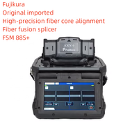 Precio de Fábrica, Fusionadora de Fibra Óptica Original CT50, Cortadora Fujikura 88S, Máquina de Empalme de Fibra Óptica para Uso FTTX, Garantía de 5 Años