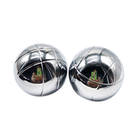 Vente en gros Jeu de boules de pétanque en acier inoxydable Jeu de squash Boule Jeu de boules en métal