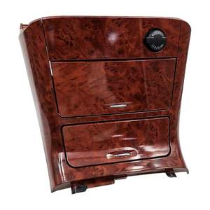 กรอบคอนโซลกลางของ Toyota <span class=keywords><strong>Camry</strong></span> 2002-2007กล่องเก็บของตกแต่ง<span class=keywords><strong>สี</strong></span>ไม้ - Product Image 2