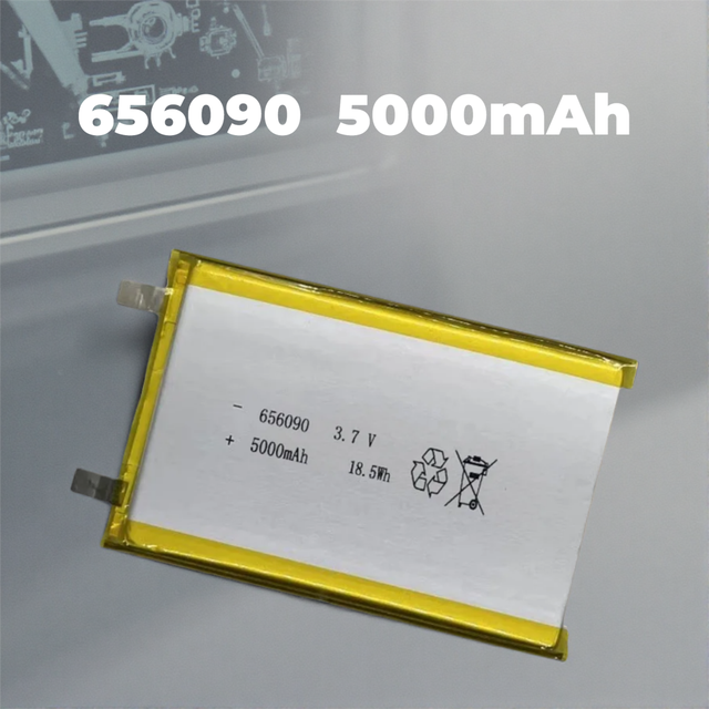 656090 3.7V 5000mAh Rechargeable Lipo Battery 6060100 Camera Power Bank Tablet Electric Toys 656090 Lithium Polymer Battery