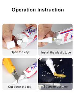 Manufacturer Kafuter K-1668 Solvent Glue <strong>Fix</strong> Electronic Components Rubber <strong>Solution</strong> Adhesive - Product Image 5