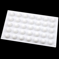 Moule en silicone pour chocolat en forme de boule, qualité alimentaire, antiadhésif, sans BPA, plateau en silicone, décoration de gâteaux, moule à bonbons, moule à résine