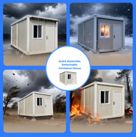 Maisons conteneurs portables à deux étages de haute qualité, 20 pieds, 40 pieds, maisons modulaires préfabriquées, design moderne, hôtel, école