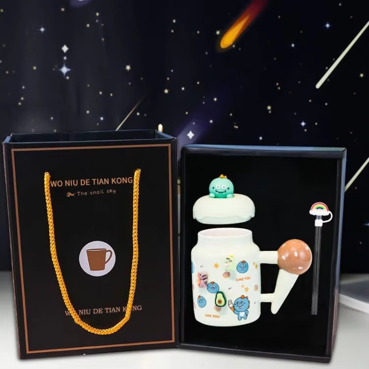 Green-with gift box