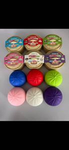 Squishy Giganti Glitterati a Forma di Ravioli Arcobaleno, Scatola Misteriosa Taba Squishies, Giocattoli Antistress - Product Image 6