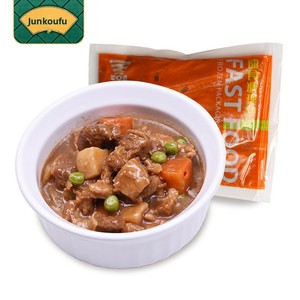 Jukoufu Aliments cuits Cuisine Privée Pratique Sac de 220g Kit de Cuisson Poitrine de Bœuf Braisé Congelé Pomme de Terre Plat Semi-Fini - Product Image 1