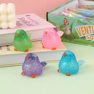 Jouet Squishy Maltose en forme d'oiseau, à remontée lente, anti-stress, modèle Moineau, jouet Fidget populaire pour enfants et adultes - Product Image 5