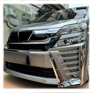 สำหรับ <span class=keywords><strong>Toyota</strong></span> <span class=keywords><strong>Vellfire</strong></span> รุ่น 20 ปี 2008-2014: กันชนหน้าทรง 35 แบบตรงรุ่น (ไม่ต้องเปลี่ยนไฟหน้า, ไม่รวมลิ้นกันชน) - Product Image 4