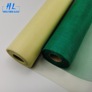 2.4m x 30m CuộN <span class=keywords><strong>24x24</strong></span> lưới đen PVC tráng sợi thủy tinh cửa sổ màn hình - Product Image 3