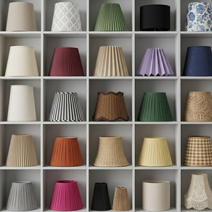 Lampada da Parete OEM ODM per Matrimoni e Ristoranti, Decorazione di Hotel di Lusso, Personalizzabile con Paralume in Tessuto, Rattan o PVC Plissettato - Product Image 1