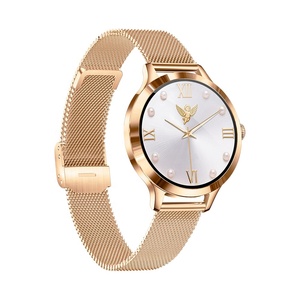 T91 Ultra Small 1.04Inch AMOLED Smart Watch for Women Round Screen Metal Case IP68 <b>Waterproof</b> Fitness Tracker Heart Rate Monitor - Product Image 3