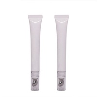 Tubes cosmétiques en plastique personnalisés de 10 ml/15 ml/20 ml pour crème pour les yeux et emballage de lotion avec surface sérigraphiée
