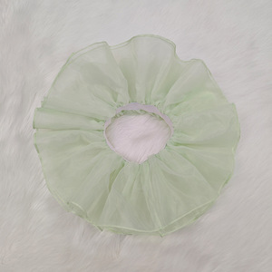 Nueva Falda de Baile Brillante para Niñas, Tutú de 4 Capas para Práctica de Ballet, Cintura Elástica, Ropa de Entrenamiento Infantil - Product Image 4