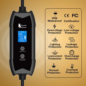เครื่องชาร์จรถยนต์ไฟฟ้า Feyree New Smart EV Charger Wallbox 220V 3.5KW ชนิดที่ 2 ปลั๊ก EU 16A AC Input สถานีชาร์จรถยนต์ไฟฟ้า - Product Image 5