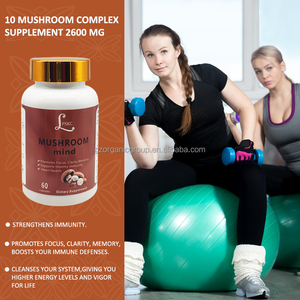 Viên Nang Năng Lượng Bổ Sung OEM Thuốc Giảm Cân Hữu Cơ Thảo Dược Chiết Xuất Nấm Bờm Sư Tử Não - Product Image 6