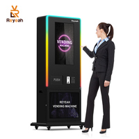 Máquina Expendedora Automática Combinada con Pantalla Digital de 32 Pulgadas y Verificación de Edad con Lector de Tarjetas de Identificación