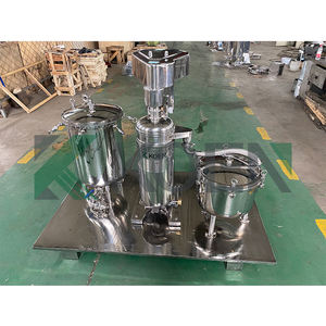 Centrifuga tubolare alghe GQ75J ad alta velocità <span class=keywords><strong>20000rpm</strong></span> solido liquido separatore manuale scarico solido 500l/h - Product Image 6