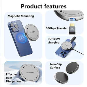 Kotak Hard Disk Eksternal M.<span class=keywords><strong>2</strong></span> Magnetik untuk Ponsel/Tablet Tipe-C Nvme Solid State 2230/2242 Kotak Hard Disk Mobile - Product Image 3