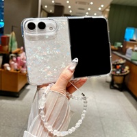 Étui de téléphone pliable avec texture de coque, couverture intégrale avant et arrière, protection contre les chocs, coque de téléphone pour iPhone 18 Duo
