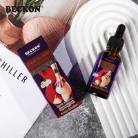 Huile de massage pour l'amélioration des fesses BECKON 30ml, formule à base de plantes, anti-cellulite, lifting des hanches, pour femmes, sculpture du corps