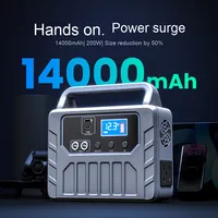 Station d'alimentation portable OEM ODM 200W avec sortie USB DC MPPT, générateur alimenté par batterie au lithium pour le camping en plein air et la sauvegarde électrique