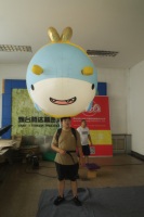 Mascotte gonflable Requin Abeille de dessin animé, Publicité promotionnelle gonflable pour festivals et événements mémorables