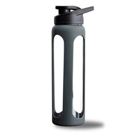 En gros 700ml Sport Shaker Potable D'eau En Verre Bouteille D'eau AVEC LOGO Personnalisé