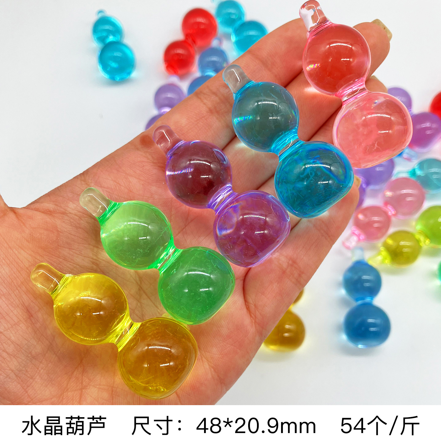 Gourde de cristal 54 pièces par livre
