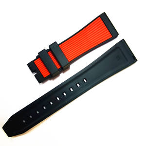 Easilife สายนาฬิกายางฟลูออโร FKM แบบทูโทนสีคู่8/7/6อัลตร้า38/40/41 42/44/45มม. สำหรับ <span class=keywords><strong>Apple</strong></span> - Product Image 2