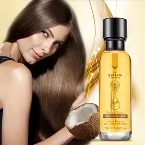 Produto popular de cuidados com os cabelos OEM óleo de macadâmia e óleo de argan óleo de cabelo africano anti UV e umidade