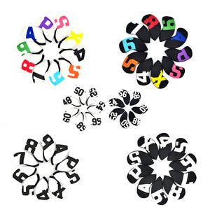 <b>Golf</b> Club Head Cover Neoprene Waterproof Elastic Self Fixing Printed Patterns For <b>Golf</b> Irons And Wedges - Product Image 1