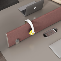 Meubles de coworking design moderne, table de travail pour 4 personnes, cloison de bureau, poste de travail avec armoire mobile
