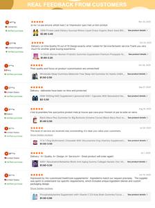 Suplemento Dietético de 30 Gomitas de Hongos de Marca Privada OEM para la Claridad Mental, el Sistema Inmunológico y el Apoyo del Estado de Ánimo - Product Image 6