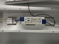 Panneaux de lumière LED pour puits de lumière 36W, luminaire encastré au plafond LED, 85LM/W, lumière LED