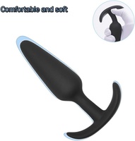 Pour un port confortable à long terme, ensemble de 4 plugs anaux en silicone / entraîneur sexuel anal / masseur de prostate / dilatateur anal / boule anale