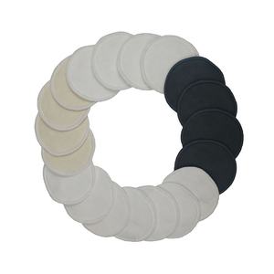 แผ่นเช็ดเครื่องสำอางผ้าฝ้ายแบบใช้ซ้ำได้แผ่นปิดตาทำจากไม้ไผ่ - Product Image 3